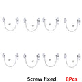 Baby Safety Window Locks Stainless Steel Child Guard 4/8-Pack Baby Safety Lock QXL B10 8 Pcs White