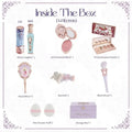 Flower Knows 10-Pc Makeup Gift Set | Blush, Lip & Mirror Kit Makeup Gift Set QXL Rococo 10pcs