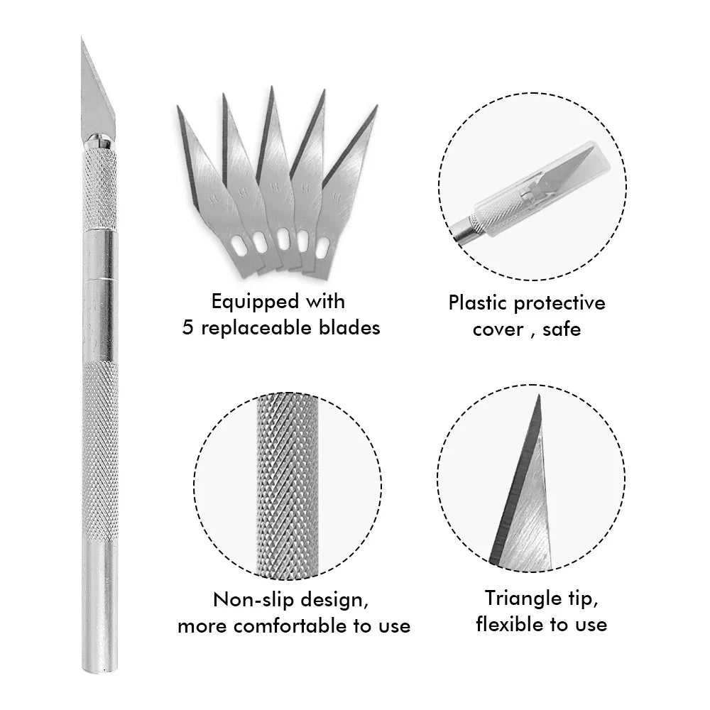 10-Piece Car Wrap Tool Kit | Vinyl Squeegee & Window Tint Set Car Wrap Tool Kit QXL