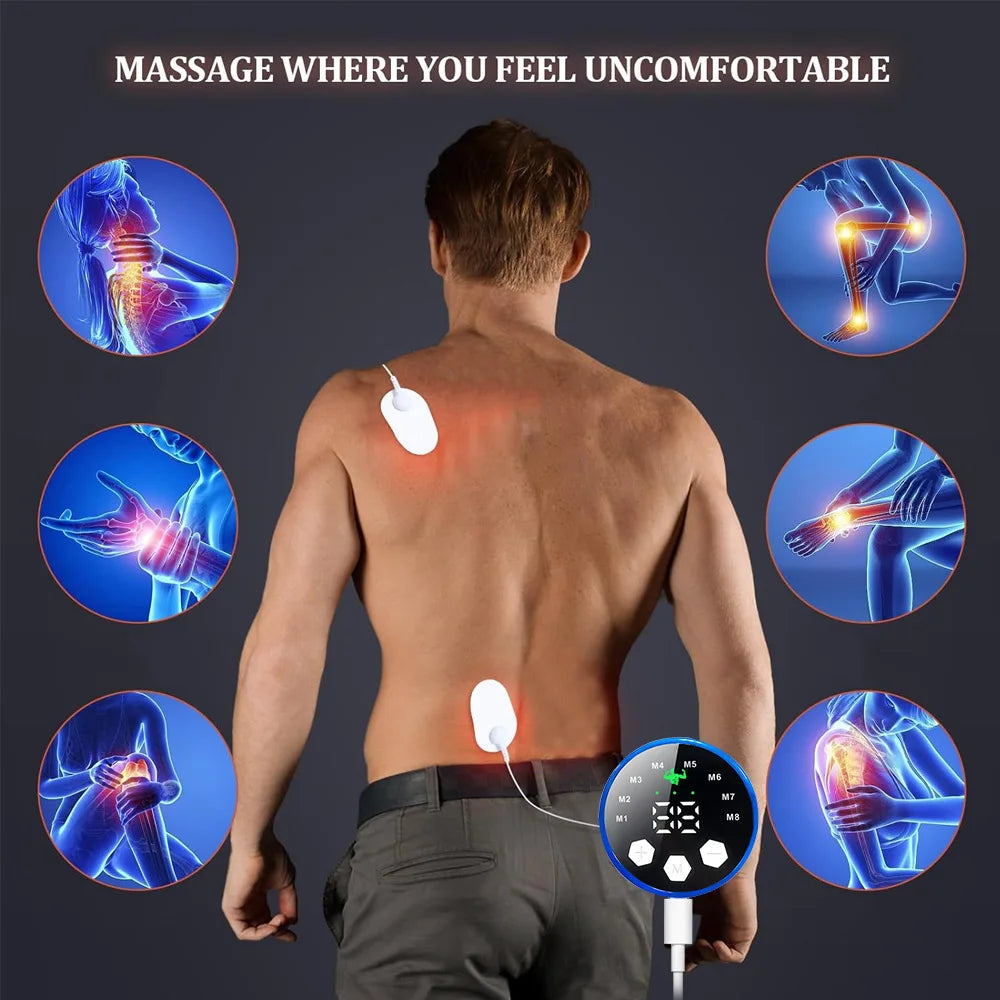 Smart EMS Abdominal Belt | Wireless Muscle Stimulator EMS Muscle Stimulator QXL