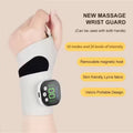 10-Mode EMS Cordless Wrist Massager | USB Rechargeable Wrap EMS Wrist Massager QXL white