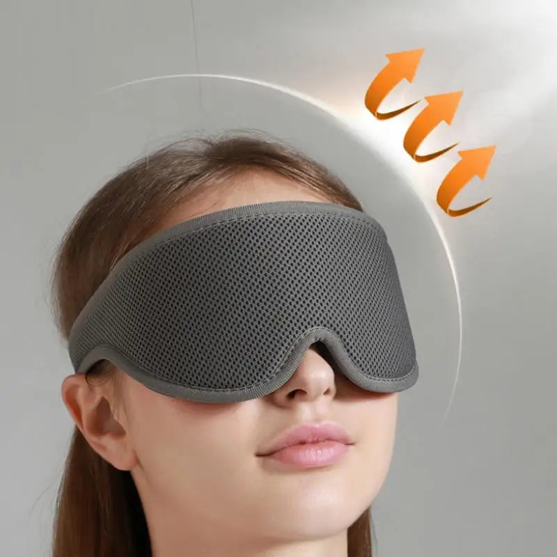 3D Blackout Sleep Mask | Zero Eye Pressure Adjustable Eye Mask Sleep Mask QXL