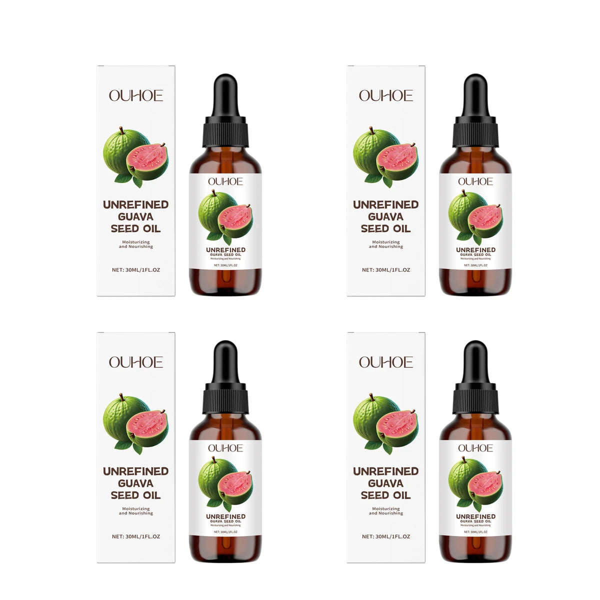 Guava Seed Facial Oil – Brighten, Hydrate & Minimize Pores 30ml Brightening Facial Oil QXL 120ml boxed
