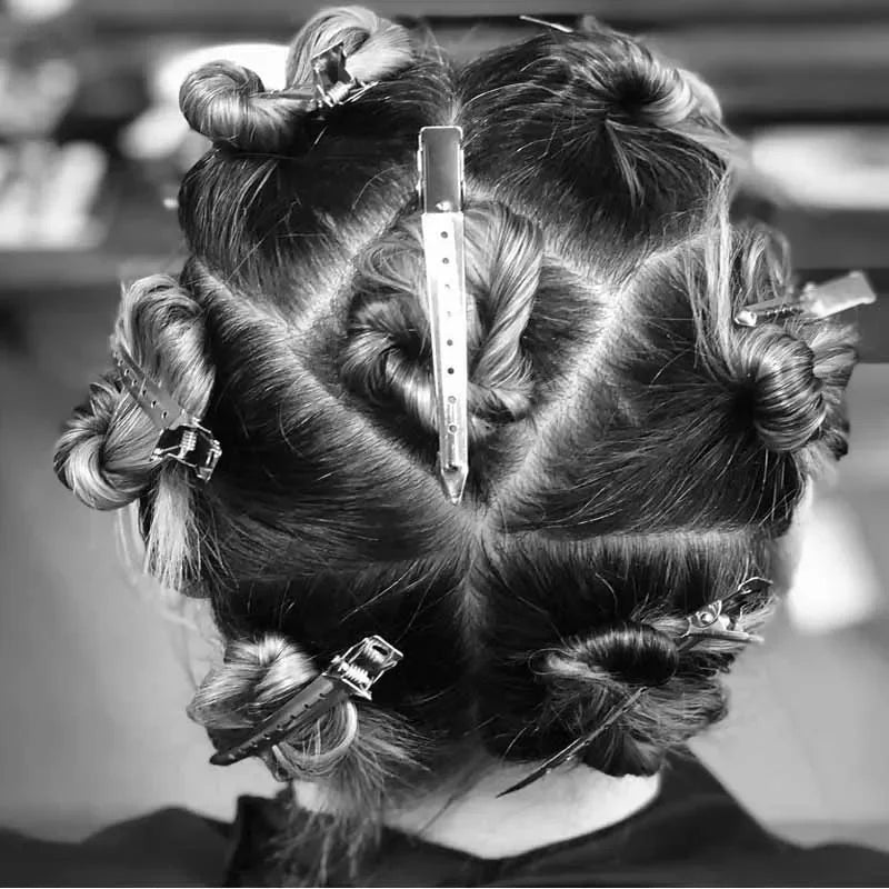 No-Crease Hair Clips for Curling & Styling | 10/20-Pack Hair Styling Clips QXL