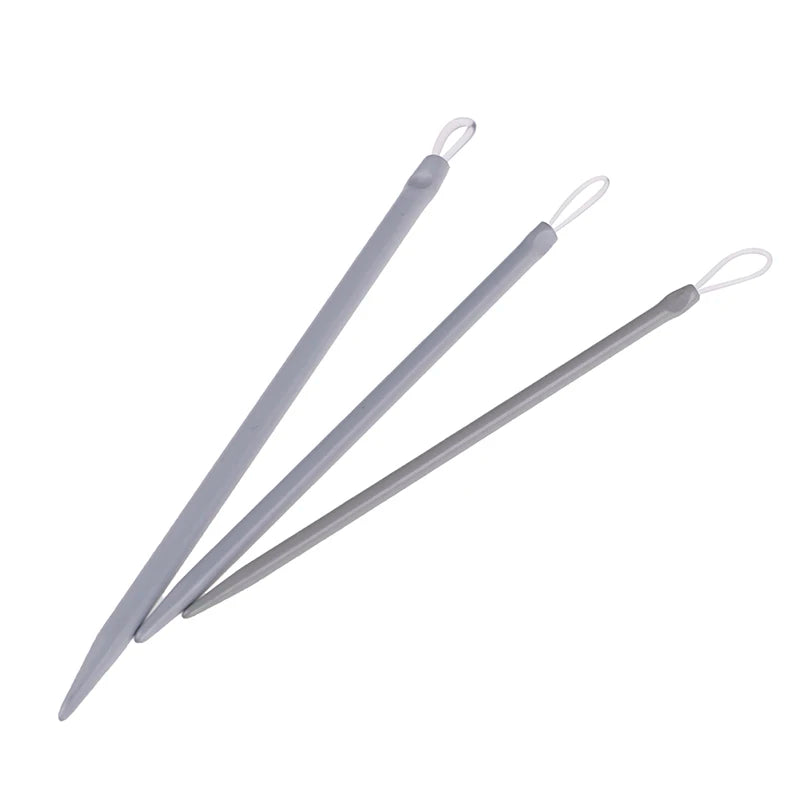 3-Pack Nylon Yarn Knitting Needles | Blunt Tapestry Needle Set Yarn Knitting Needles QXL Default Title