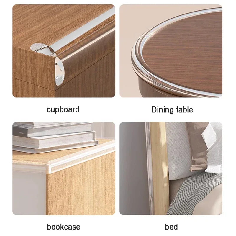 Transparent PVC Baby Edge Guard Strip | Self-Adhesive 1/2/3M Edge Corner Guard QXL