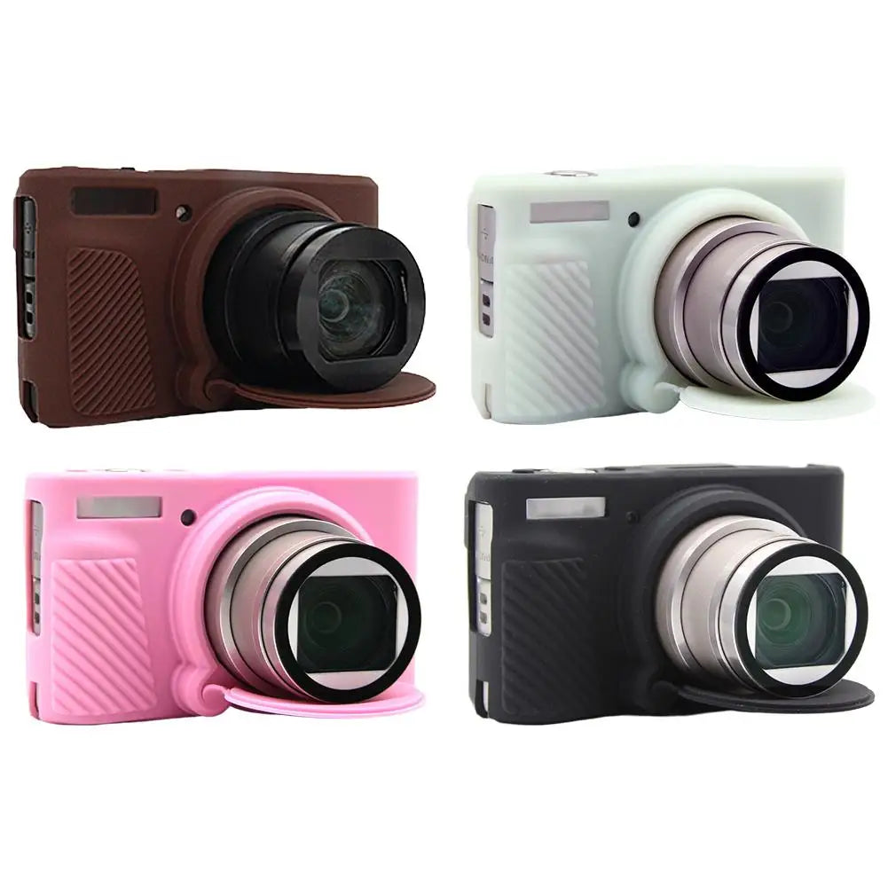 Silicone Case for Canon PowerShot SX740 SX730 HS – 4 Colors Camera Protective Case QXL