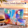Bohemian Striped Canvas Shoulder Bag & Coin Purse | Women Canvas Shoulder Bag QXL Style 1
