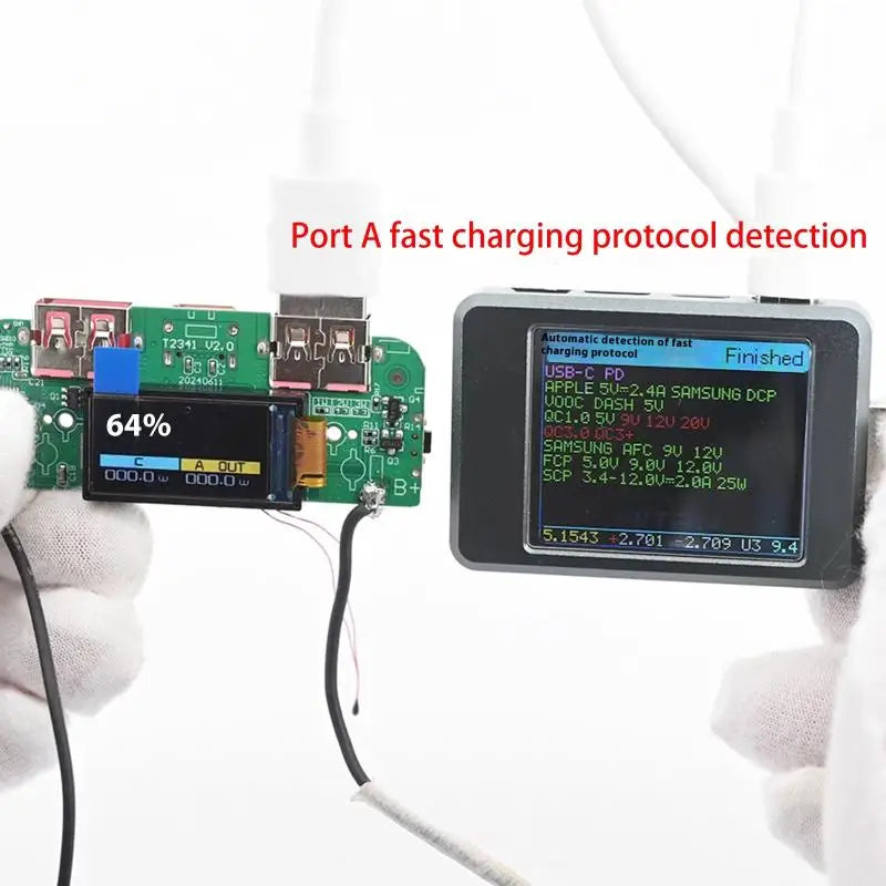 22.5W Bidirectional Buck Converter Module | Type-C Fast Charger Buck Converter Module QXL