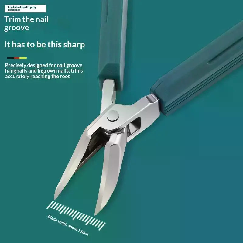 AACAR Wide-Jaw Anti-Splash Nail Clipper Kit | 3-Piece Set Nail Clipper Kit QXL