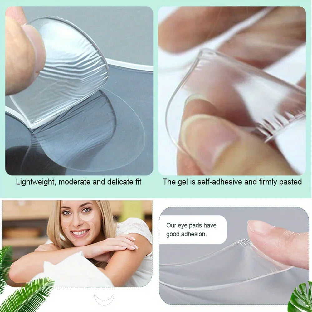 Reusable Silicone Anti-Wrinkle Face Patches – Forehead & Eye Anti-Wrinkle Face Patches QXL