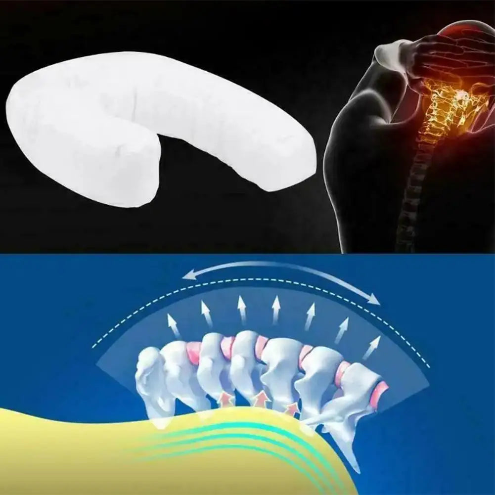 U-Shaped Maternity Side Sleeper Pillow | Neck & Spine Support Maternity Body Pillow QXL