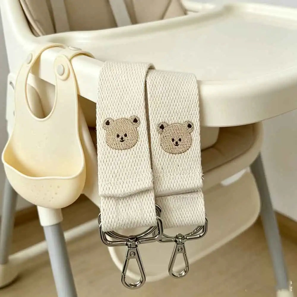 2-Pack Baby Stroller Hooks | Pram Diaper Bag Clips Stroller Bag Hook QXL