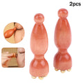 2-Pack Rosewood Gua Sha Eye Massage Sticks | Acupoint Tool Gua Sha Massage Tool QXL Default Title