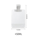 5-Pack Refillable Travel Squeeze Pouches | 30/50/100ml Travel Squeeze Pouches QXL 5Pcs 50ML