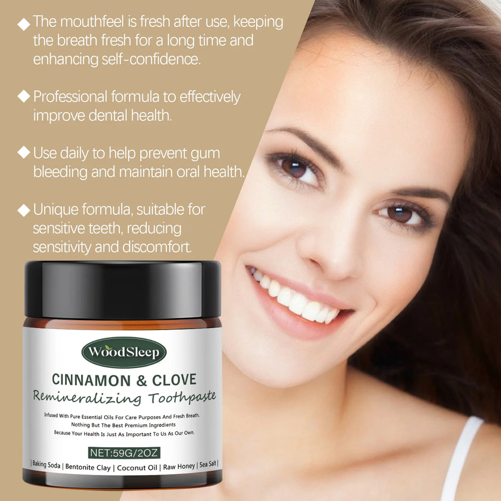 Natural Teeth Whitening Powder | Remineralizing Tooth Powder 59g Whitening Tooth Powder QXL