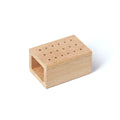 18-Hole Wood Nail Drill Bit Holder & Organizer Stand Nail Drill Bit Holder QXL A
