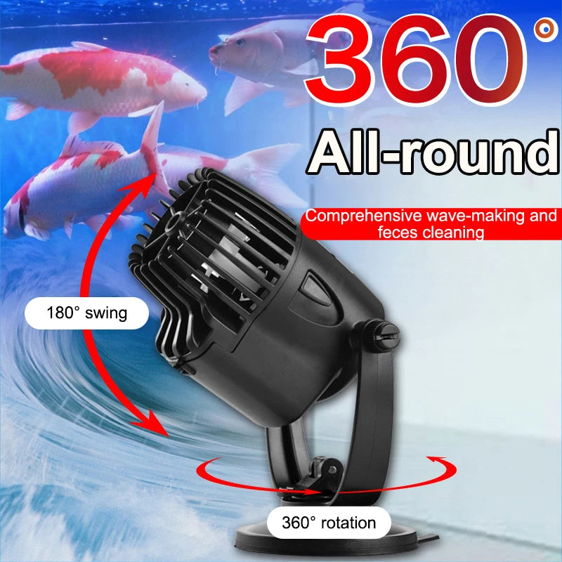 3W Aquarium Wavemaker Pump – Submersible Water Circulation Aquarium Wavemaker Pump QXL