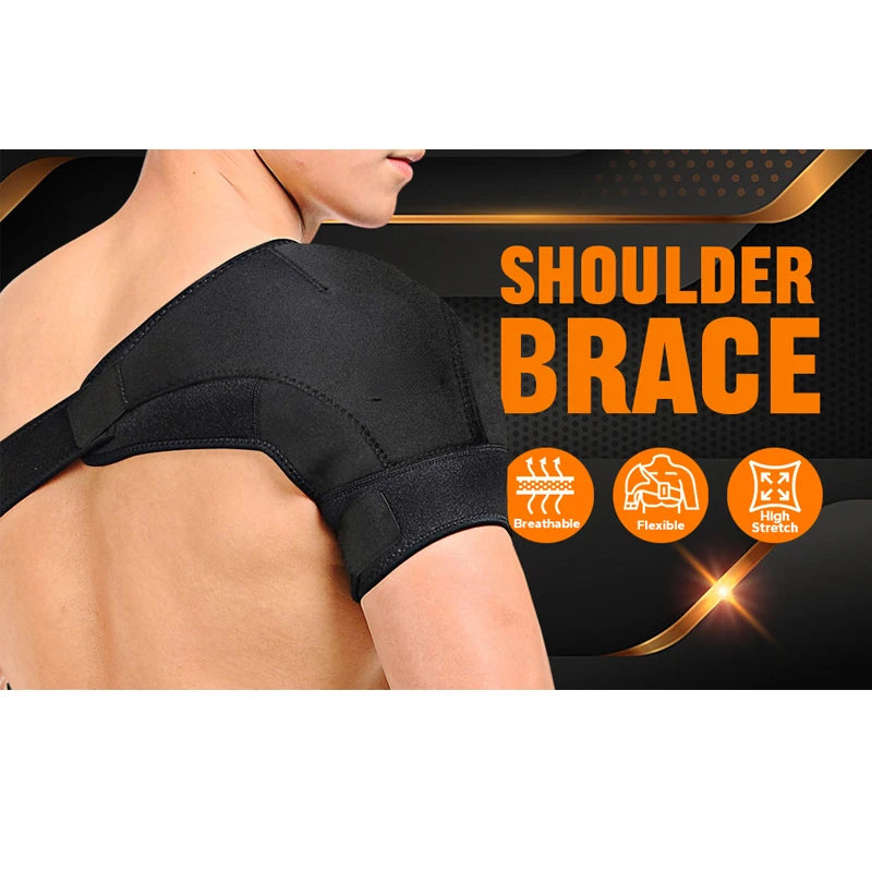 Adjustable Shoulder Brace | Universal Left & Right Support Shoulder Support Brace QXL