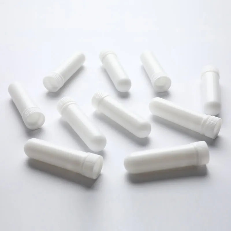 10-Pack Blank Refillable Aromatherapy Inhaler Sticks | DIY Aromatherapy Inhaler QXL