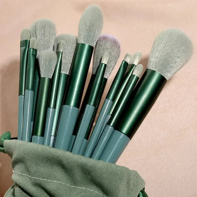 Professional Makeup Brush Set 3/13/22 Pcs – Face & Eye Kit Makeup Brush Set QXL