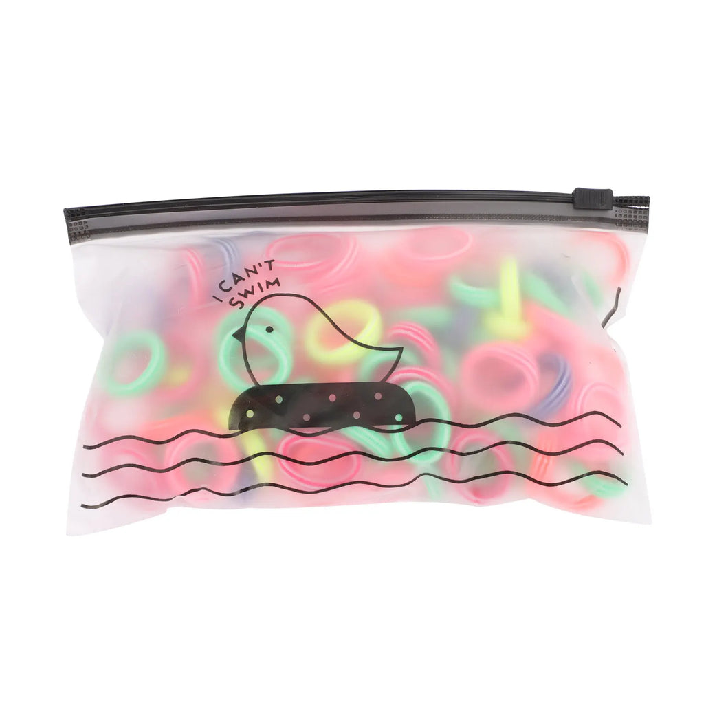 200-Pack Candy Color Kids Elastic Hair Ties & Ponytail Holders Kids Hair Ties QXL