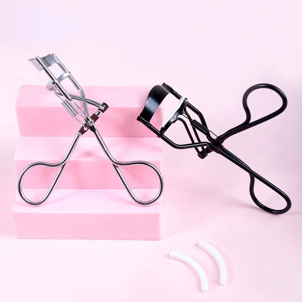 Mini Eyelash Curler – Natural Curl Cosmetic Clip Tool Eyelash Curler QXL