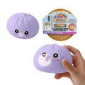 Rainbow Dumpling Squish Toy | Soft TPR Sensory Fidget Ball Squish Fidget Toy QXL Purple 01 1