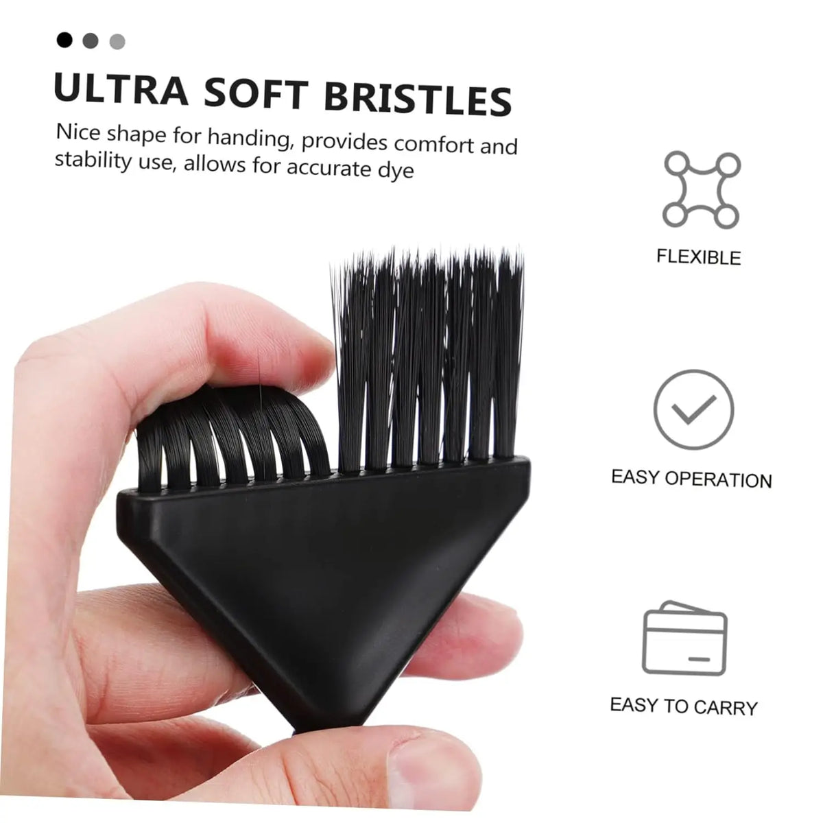 Large Professional Hair Dye Brush & Comb | Salon & Home Hair Dye Brush QXL