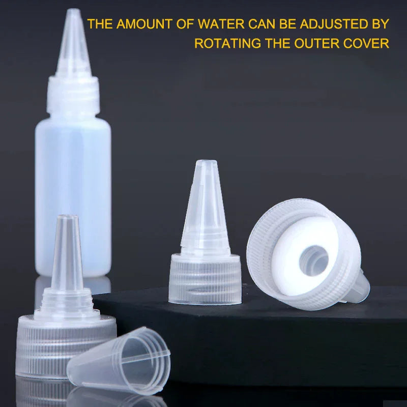 Empty Plastic Squeeze Dropper Bottles with Screw Cap 10–1000ml Squeeze Dropper Bottle QXL