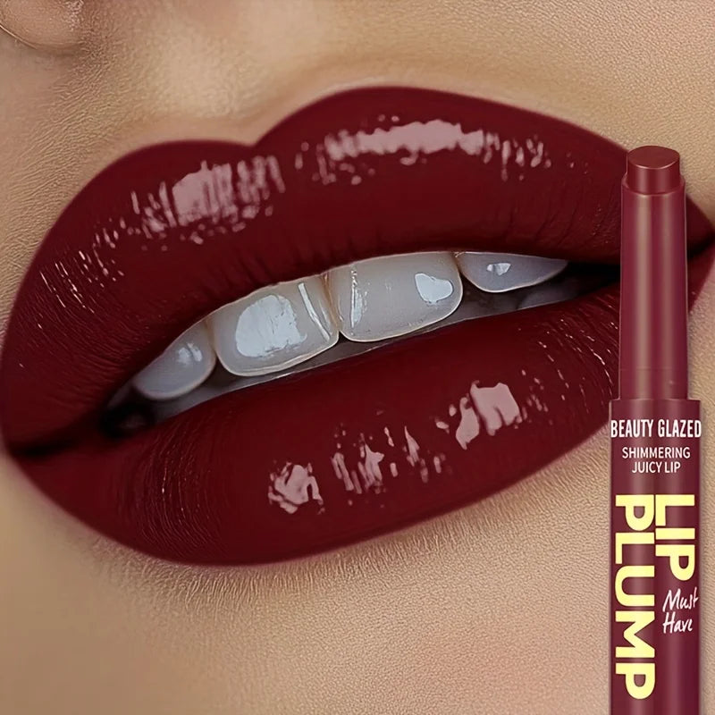 Shimmer Gloss Lipstick Pen | 2-in-1 Nourishing Long-Lasting Gloss Lipstick Pen QXL B177 112