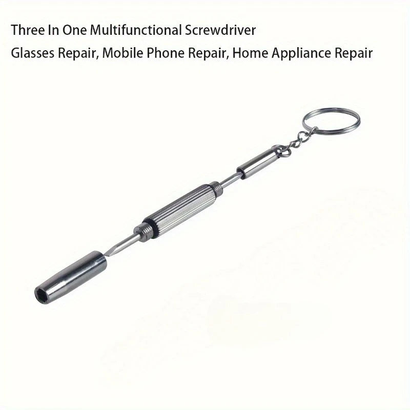 3-in-1 Mini Screwdriver | Glasses & Computer Repair Tool Precision Screwdriver Set QXL