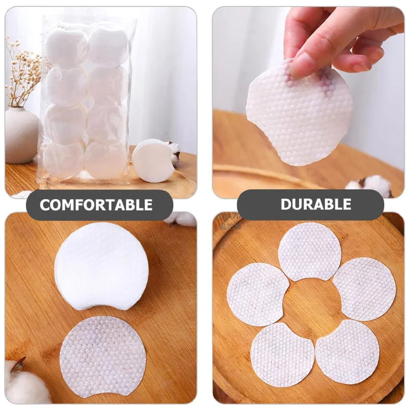 Disposable Cotton Makeup Remover Pads 300/600/1200pc | Soft Pearl Makeup Remover Pads QXL