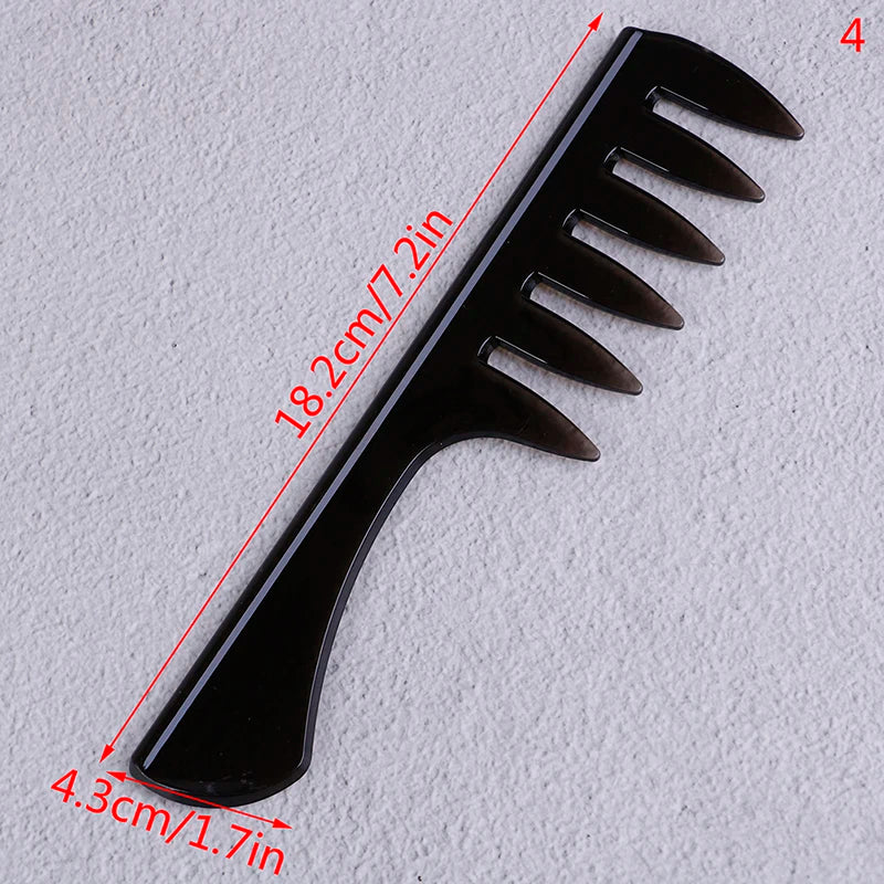 Wide Tooth Oil Slick Hair Comb for Men | Classic Styling Men's Hair Comb QXL 4