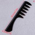 Wide Tooth Oil Slick Hair Comb for Men | Classic Styling Men's Hair Comb QXL 4