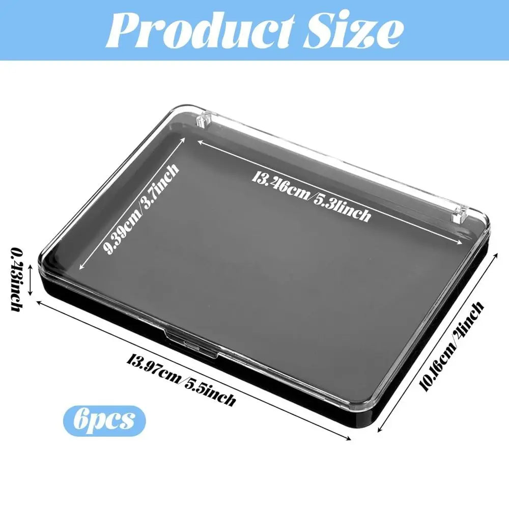 Magnetic Makeup Palette | Frosted Clear Empty Eyeshadow Case Empty Makeup Palette QXL