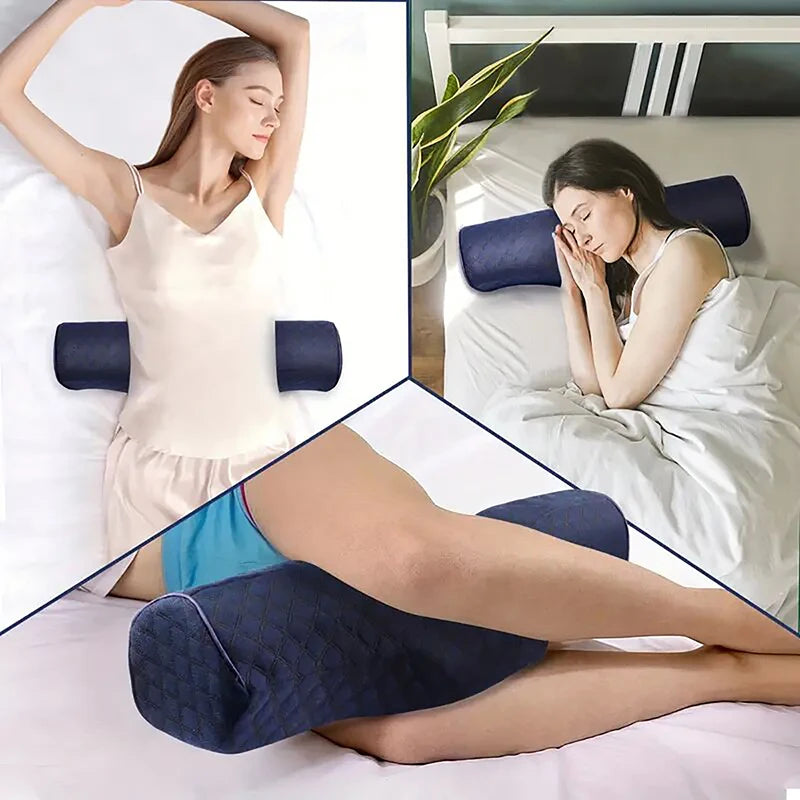 Memory Foam Cervical Pillow | Neck Support & Head Massager Cervical Support Pillow QXL