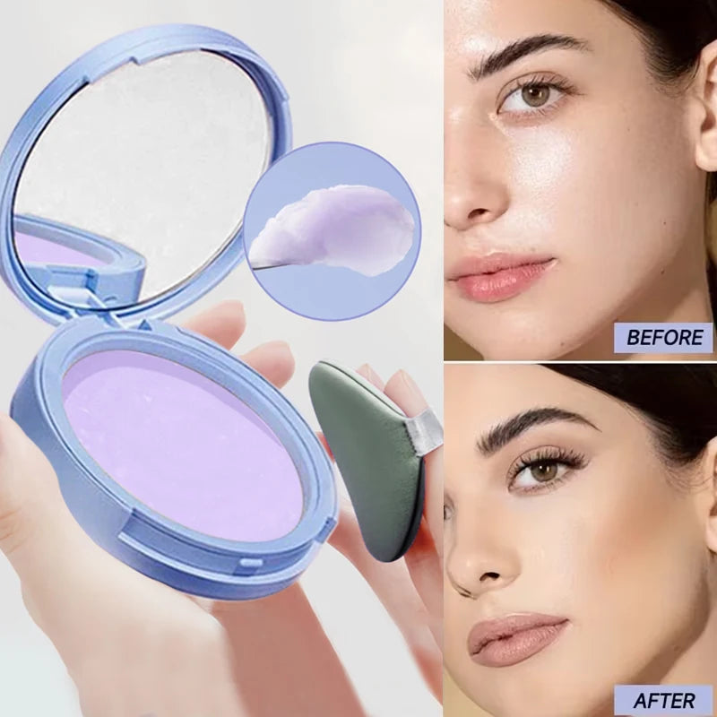 Long-Lasting Face Setting Powder | Oil Control Matte Finish Face Setting Powder QXL Setting cream