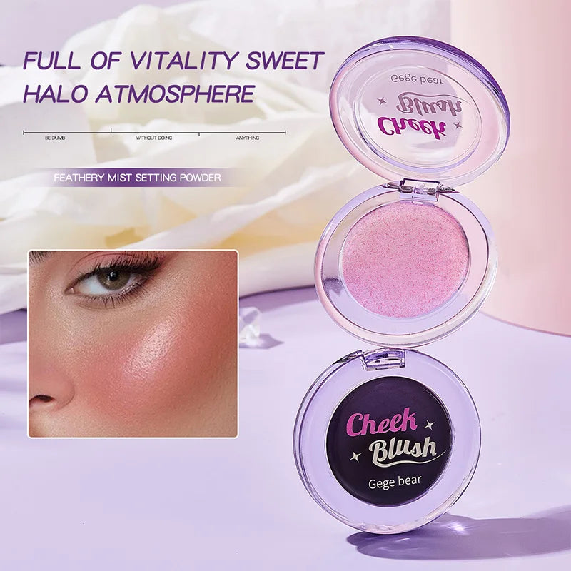 Gogo Bear Crystal Cream Blush | Moisturizing Color Enhancer Cream Blush QXL
