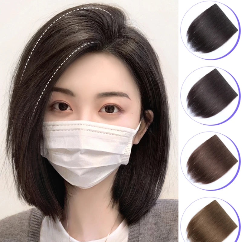 Fluffy Invisible Clip-In Hair Pad | Seamless Volume Extension Clip-In Hair Pad QXL