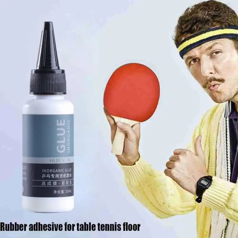 Table Tennis Glue & Paddle Cleaner Bundle | ITTF Inorganic 30ml Racket Maintenance Kit QXL