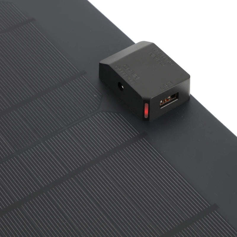 50W/100W Flexible Solar Panel USB & 12V Portable Outdoor Charger Portable Solar Panel QXL