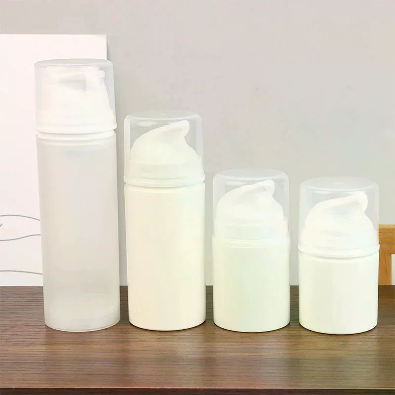 Refillable Vacuum Pump Bottles for Travel | 30ml–150ml Lotion Travel Pump Bottle QXL