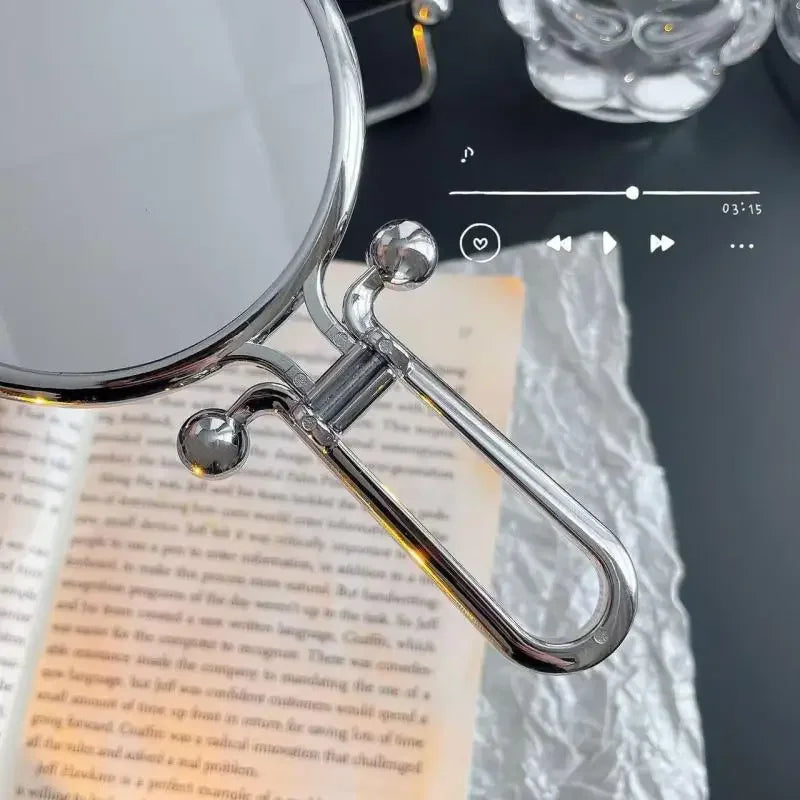 Double-Sided Foldable Makeup Mirror 2x 5x 10x Magnification Magnifying Makeup Mirror QXL