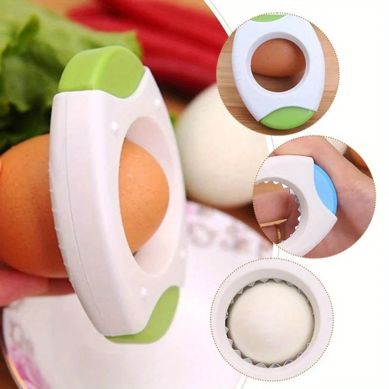 Stainless Steel Egg Topper Cutter & Shell Opener Tool Egg Topper Cutter QXL