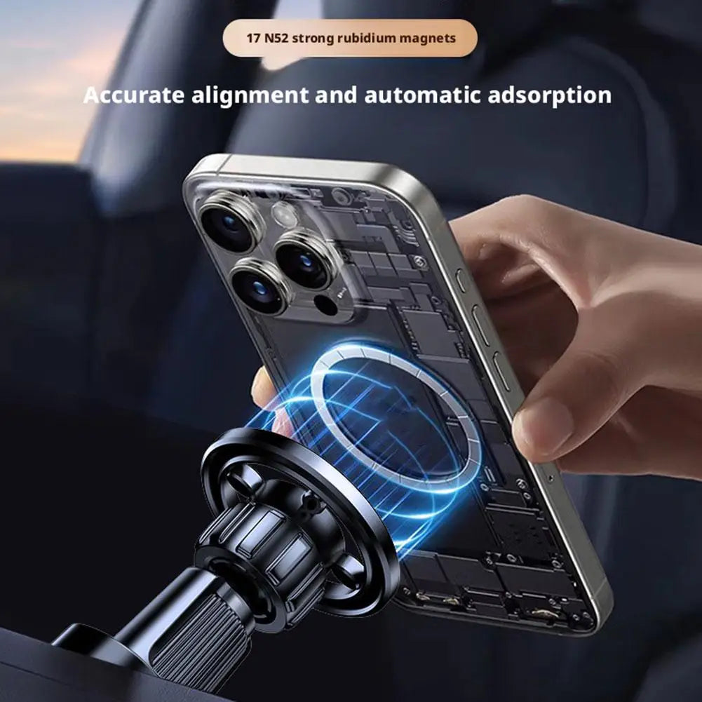 Magnetic Car Phone Holder | MagSafe Air Vent Mount 360° Car Phone Mount QXL