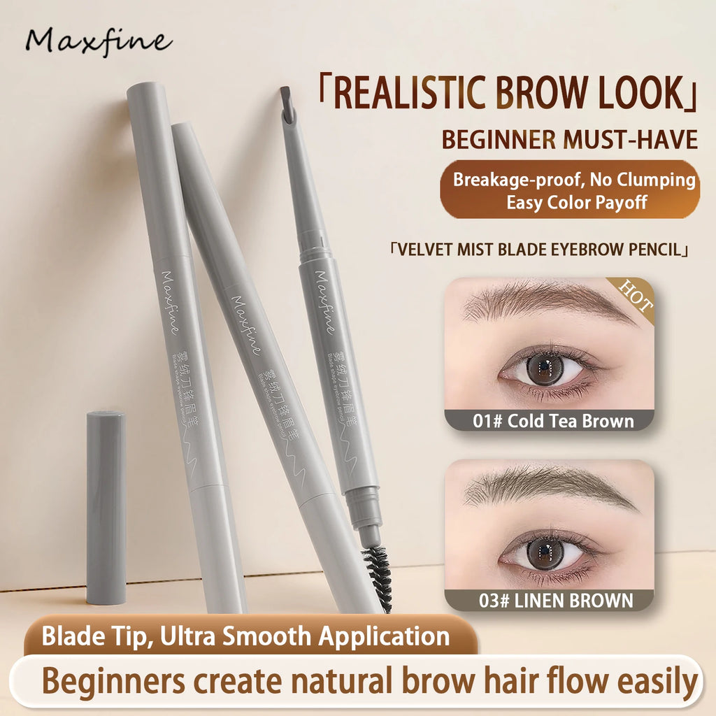Ultra Thin Blade Eyebrow Pencil | Natural Multi-Shade Brow Pen Eyebrow Pencil QXL