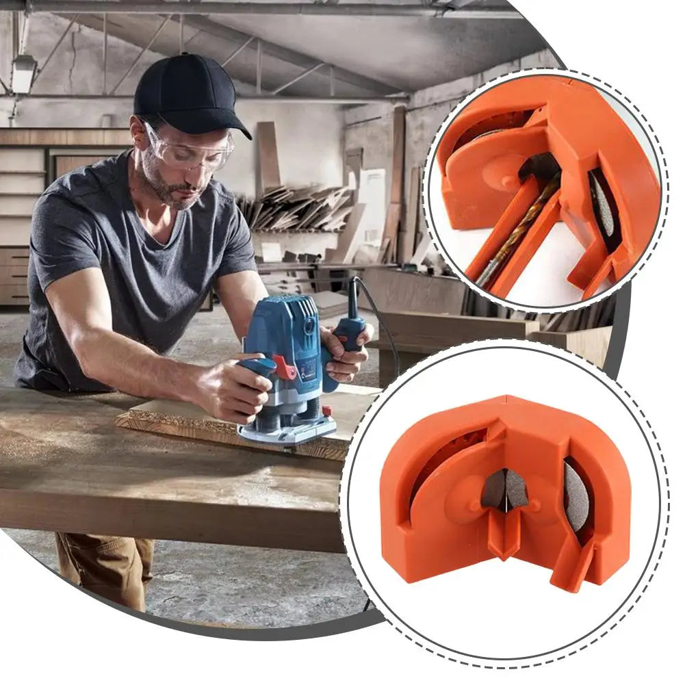 Electric Drill Bit Sharpener 2–16mm Twist Bit Grinder Tool Drill Bit Sharpener QXL
