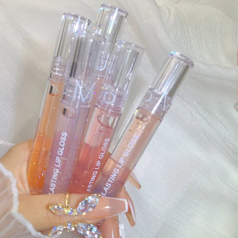 MAXFINE Pearlescent Glitter Lip Gloss | Hydrating & Plumping Glitter Lip Gloss QXL