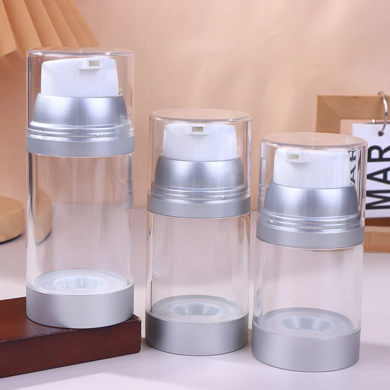 Airless Pump Jar 100/120/150ml | Refillable Travel Container Airless Pump Jar QXL